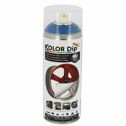 Επικάλυψη Βινυλίου Μπλε Μεταλλικό Kolor Dip 400ml 1 Τεμάχιο