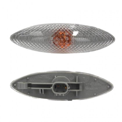 Πλαϊνό Φλας Φτερού ΓιαToyοta Yaris 99-05 Άσπρο 1 Τεμάχιο