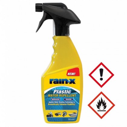 Yδροαπωθητικό Για Πλαστικές Επιφάνειες Rainx 500ml 26082