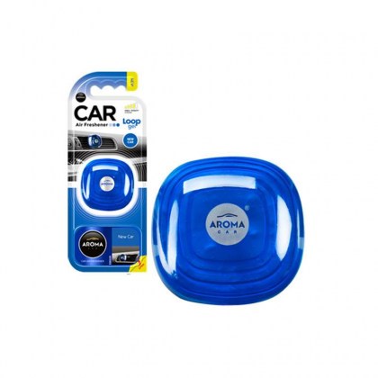 Αρωματικό Αυτοκινήτου Κρεμαστό Loop σε Τζελ Aroma Με Άρωμα New Car