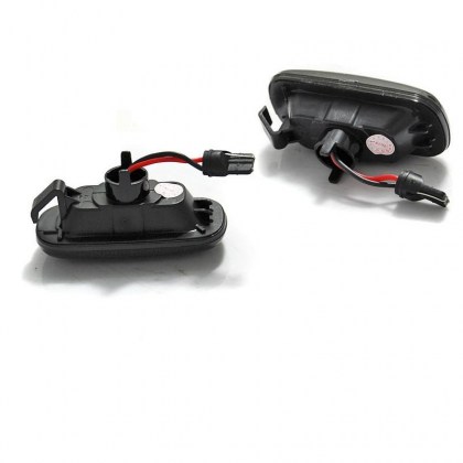 Πλαϊνά Φλας Φτερού Για Audi A3 8P 03-08 / A4 B6/B7 00-07 / A6 C6 02-05 Allroad / A8 D3 04-09 / TT 8J 06-11 Led Smoke 2 Τεμάχια