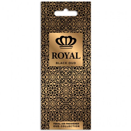Αρωματικό Αυτοκινήτου Κρεμαστό Feral Royal Collection Black Oud