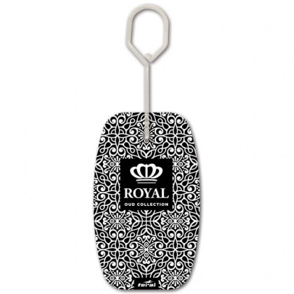 Αρωματικό Αυτοκινήτου Κρεμαστό Feral Royal Collection Black Oud