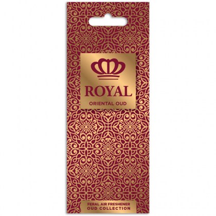 Αρωματικό Αυτοκινήτου Κρεμαστό Feral Royal Collection Oriental Oud
