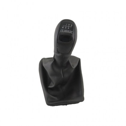 Πόμολο Λεβιέ Ταχυτήτων Με Φυσούνα Μαρκέ Μαύρο Για Mercedes E-Class W211 Με 5 Ταχύτητες GK0811