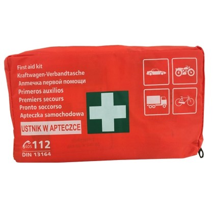 Φαρμακείο Πρώτων Βοηθειών Με Πιστοποίηση Din 13164 EU 24x18x6cm Guard 01921