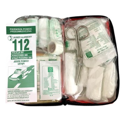 Φαρμακείο Πρώτων Βοηθειών Με Πιστοποίηση Din 13164 EU 24x18x6cm Guard 01921