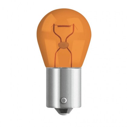 Λάμπα Φλας PY21W BAU15S Πορτοκαλί 12volt 21watt Neolux By Osram N581 1 Τεμάχιο