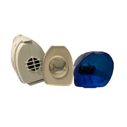 Ηλεκτρικό Σκουπάκι Αυτοκινήτου ''Aspiratore Raider'' 12 Volt 60 Watt Άσπρο/Μπλε 261273