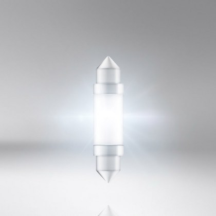 Λάμπα Led Σωληνωτή 41mm C5W SV8.5-8 12volt 0.6 watt 6000k Osram 6413DWP-01B 1 Τεμάχιο