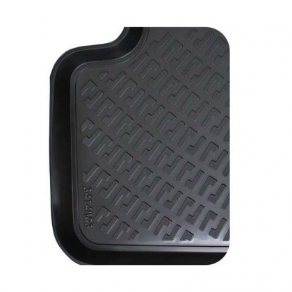 Πατάκια Σκαφάκια 3D Από Λάστιχο TPE Για Bmw X1 F48 15+ Black Rizline 4 Τεμάχια Μαύρα