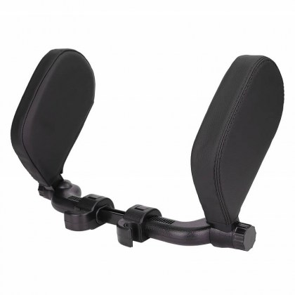 Πλαινά Μαξιλαράκια Προσκέφαλου / Υποστήριξης Λαιμού Memory Foam HLU1000 11x20x3.5cm μαύρο 1 τεμάχιο