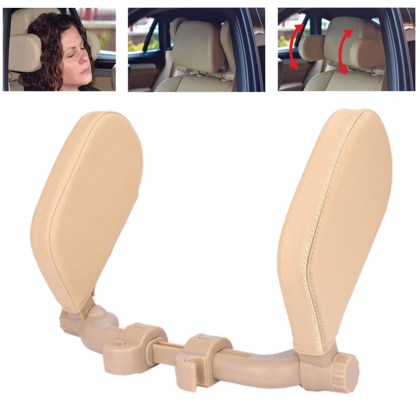 Πλαινά Μαξιλαράκια Προσκέφαλου / Υποστήριξης Λαιμού Memory Foam HLU3000 11x20x3.5cm Μπεζ 1 Τεμάχιο