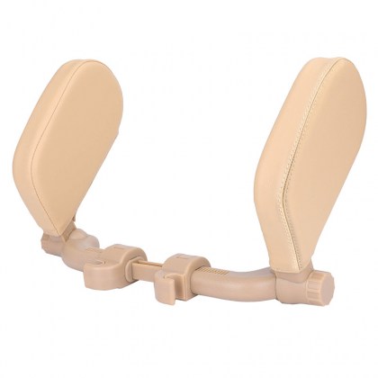 Πλαινά Μαξιλαράκια Προσκέφαλου / Υποστήριξης Λαιμού Memory Foam HLU3000 11x20x3.5cm Μπεζ 1 Τεμάχιο