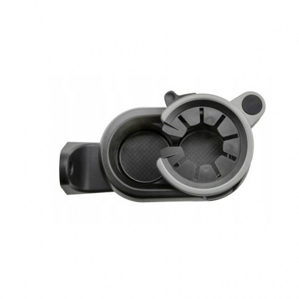 Ποτηροθήκη Αυτοκινήτου Διπλή Για Smart Fortwo W451 07-14 Μαύρο/Γκρι PL0296