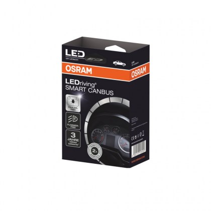 Αντίστασεις Canceller Canbus Για Led Με H7 Κούμπωμα Plug & Play 12Volt & 24Volt Osram LEDriving Smart Canbus LEDSC01-2HFB 2 Τεμάχια