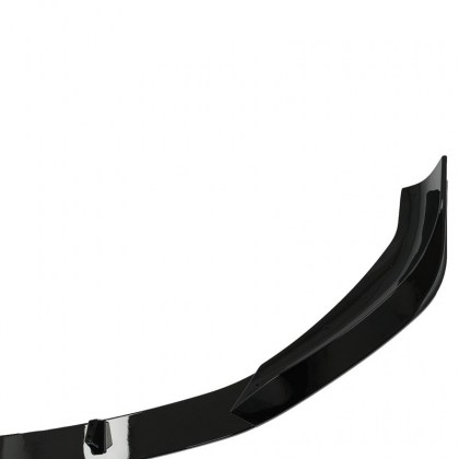 Μπροστινό Spoiler Για Bmw X1 F48 15-19 M-Packet Γυαλιστερό Μαύρο 3 Τεμάχια
