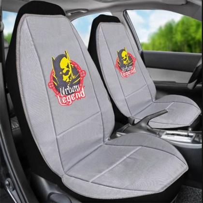 Πλατοκαθίσματα Διπλής Όψης Καραβόπανο DC Comics Batman Urban Legend Μπλε / Γκρι 2 Τεμάχια