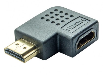 PT adapter HDMI 1.4V(F)/(M) , γωνιακός 90°, right
