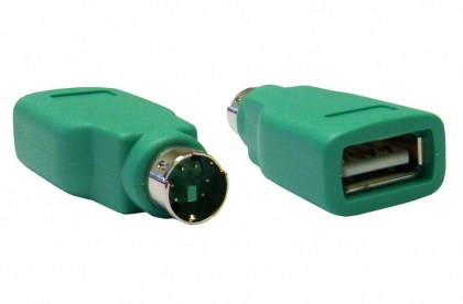 POWERTECH Adapter USB 2.0 σε PS2 male