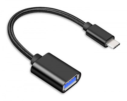POWERTECH καλώδιο USB 3.0 σε USB Type-C CAB-UC056, 0.16m, μαύρο