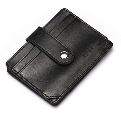 INTIME έξυπνο πορτοφόλι IT-015, RFID, PU leather, μαύρο