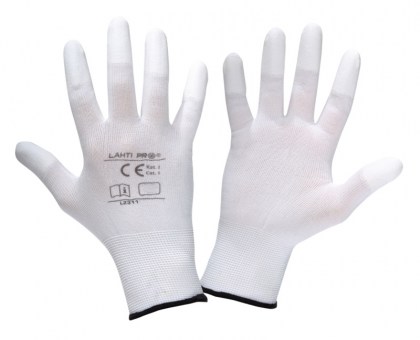 LAHTI PRO αντιολισθητικά γάντια εργασίας L2311, 10/XL, λευκό